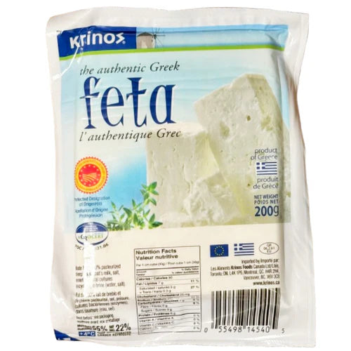 KRINOS – Greek Feta Cheese Vacpac (200g)