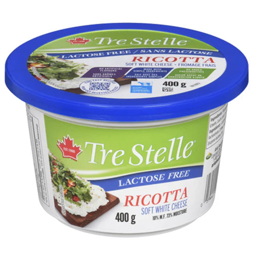 TRE STELLE – Lactose Free Ricotta (400g)