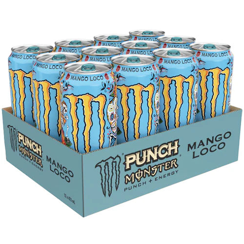 MONSTER – Energy Mango Loco (12 x 473 ml)