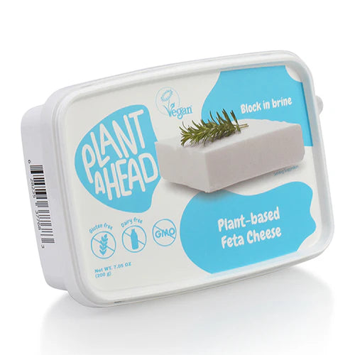 PLANT AHEAD – Vegan Feta Style in Brine Block (200g)