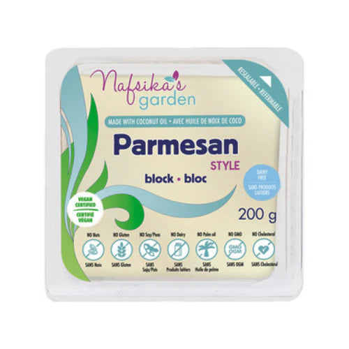 NAFSIKA’S GARDEN – Vegan Parmesan Style Block (200g)