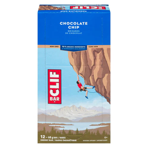 CLIF BAR – Chocolate Chip (12 x 68 g)