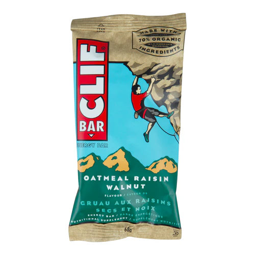 CLIF BAR – Oatmeal Raisin Walnut (12 x 68 g)