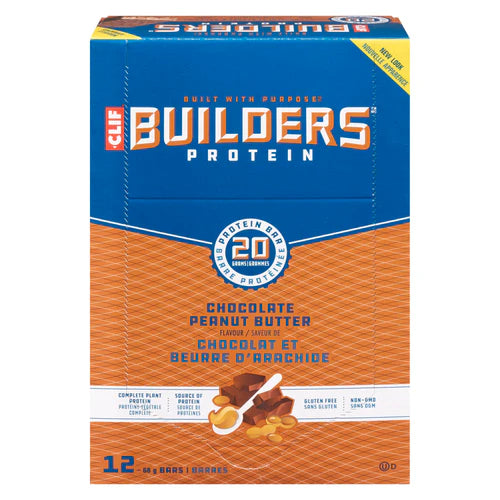 CLIF BUILDER’S – Chocolate Peanut Butter (12 x 68 g)