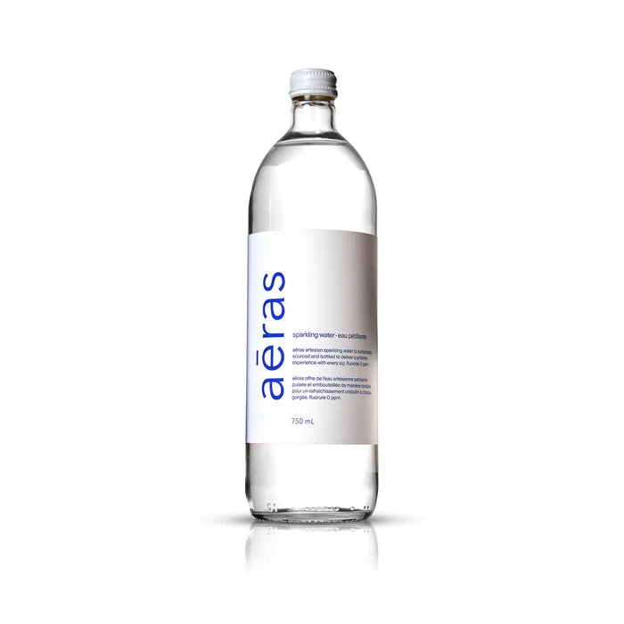 Aeras Premium Sparkling Water (Glass) (12x750ml)