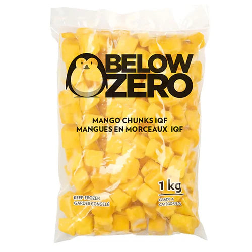 BELOW ZERO - IQF Mango Chunks (5x1KG)