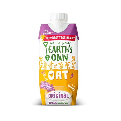 EARTH'S OWN - Oat Original Single Serve (24x250 mL)