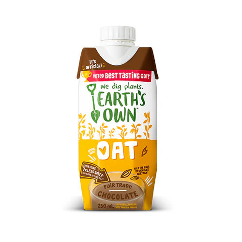 EARTH'S OWN - Oat Chocolate Single Serve (24x250 mL)