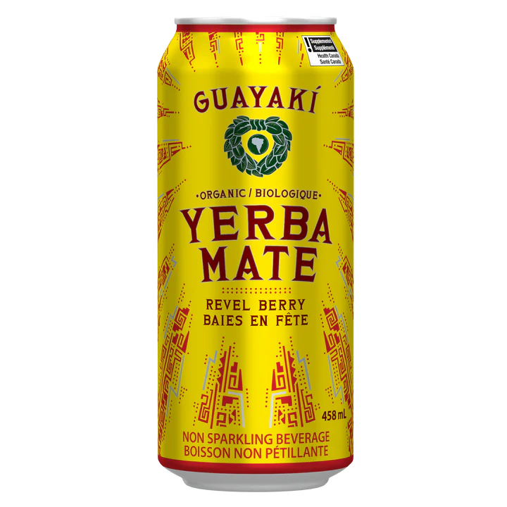 Guayaki Yerba Mate – Revel Berry (12x458ml)
