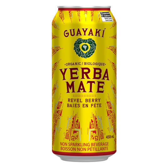 Guayaki Yerba Mate – Revel Berry (12x458ml)