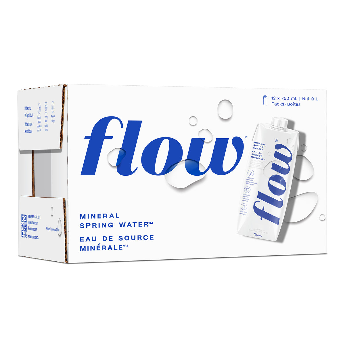 Flow - Alkaline Spring Water (12 x 1L)