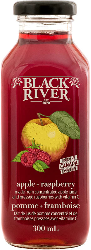 Black River Juice Blends – Apple & Raspberry (12x300 mL)