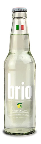 BRIO – Brio Gassosa Glass Bottle (12x355 mL)