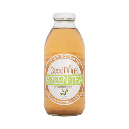 GoodDrink – Green Tea with Lemon & Honey (12x473ml)