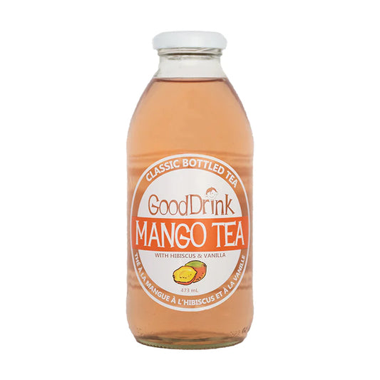 GoodDrink – Mango Tea with Hibiscus & Vanilla (12x473ml)