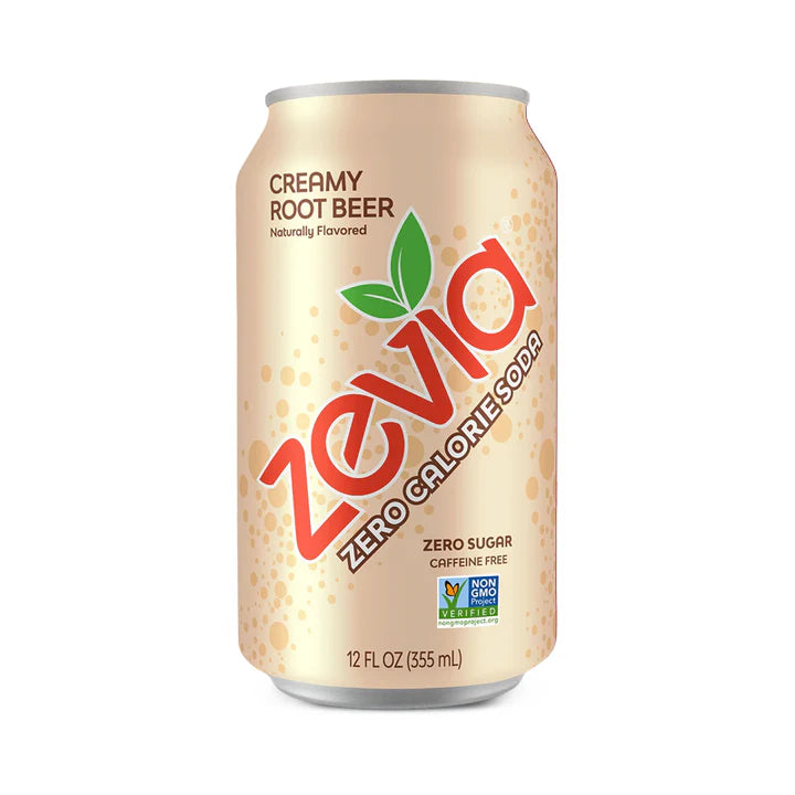 Zevia Creamy Root Beer (24x355ml)