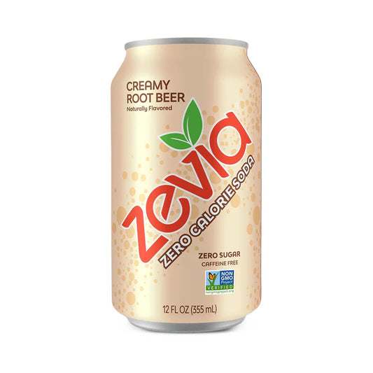 Zevia Creamy Root Beer (24x355ml)
