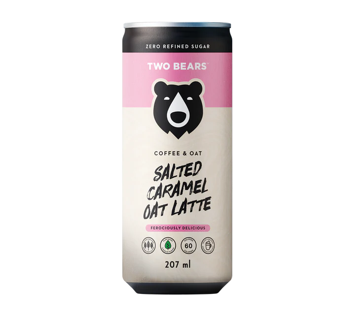 Frothed Salted Caramel Oat Milk Latte (6x207ml)
