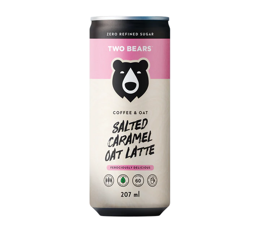 Frothed Salted Caramel Oat Milk Latte (6x207ml)
