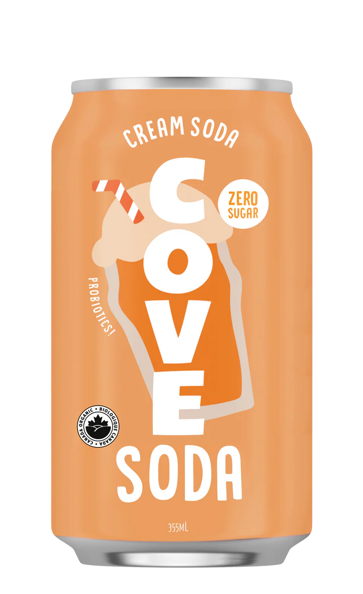 Cove Soda - Cream Soda (12x355ml)