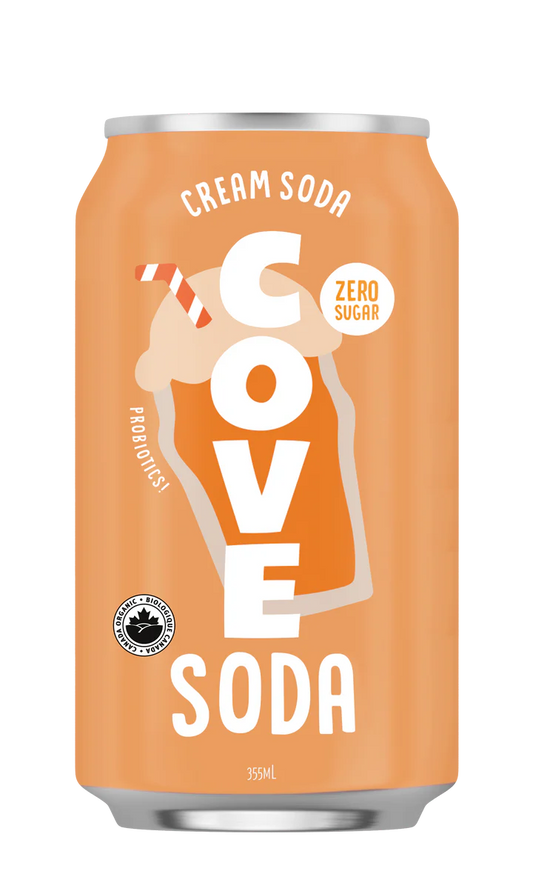 Cove Soda - Cream Soda (12x355ml)