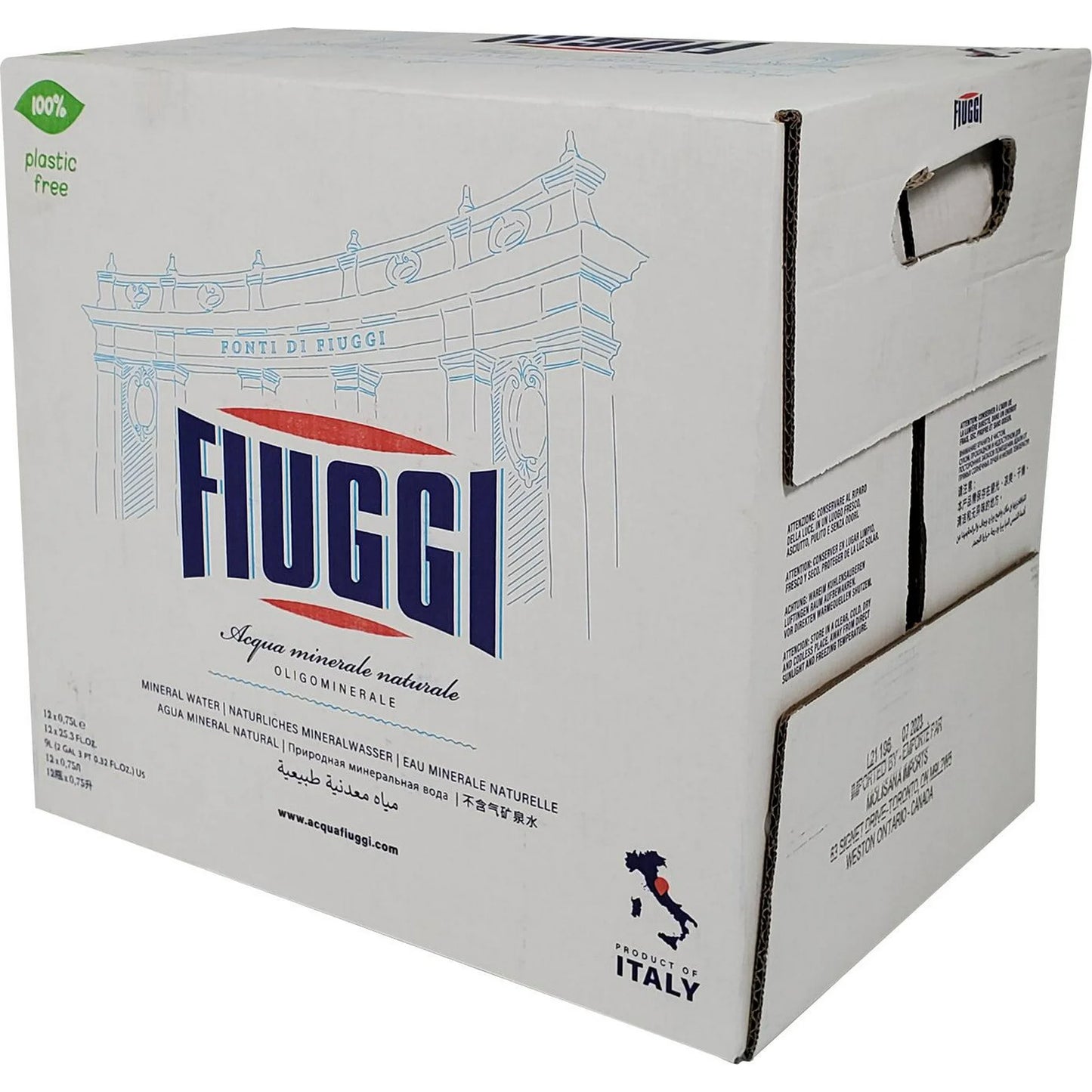 FIUGGI - MINERAL WATER GB NATURAL 6x1LT