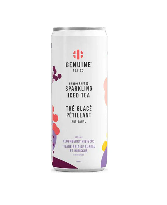 Organic Elderberry Hibiscus Sparkling Tea (24x355ml)