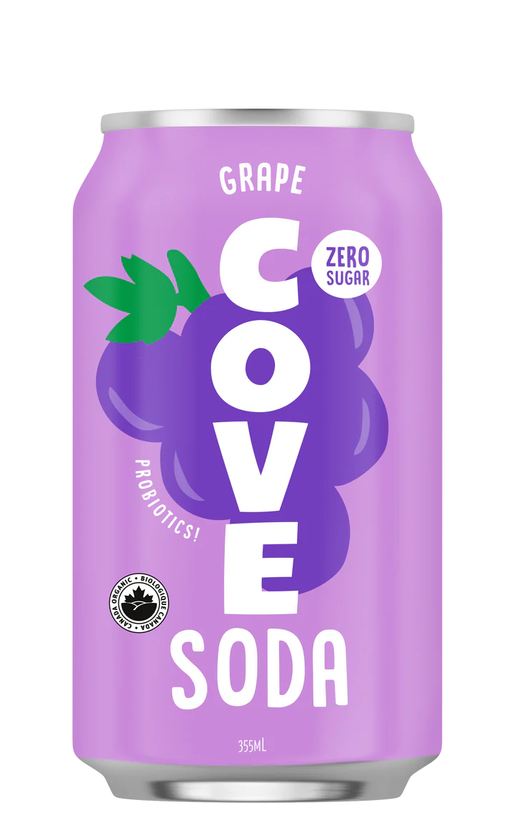 Cove Soda - Grape (12x355ml)