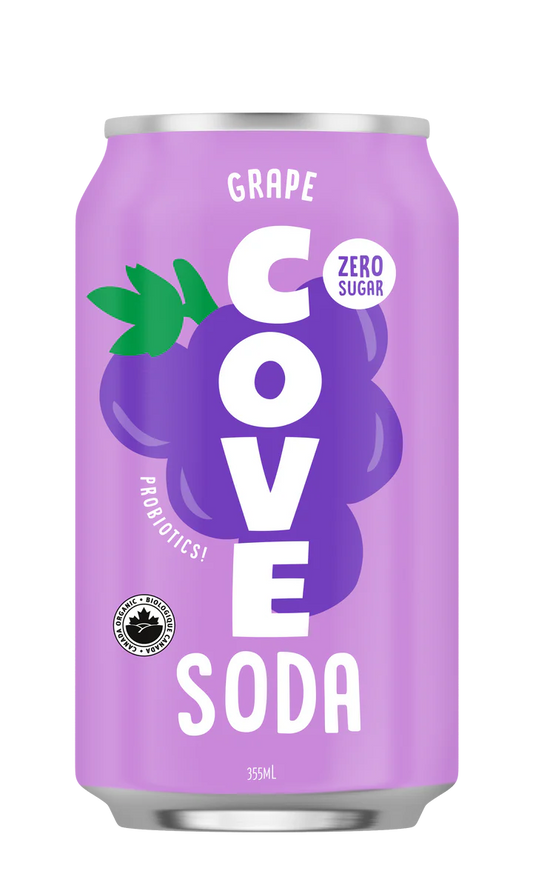 Cove Soda - Grape (12x355ml)