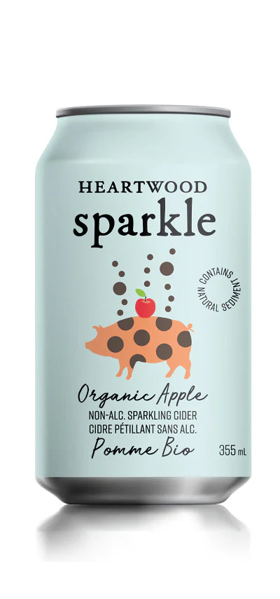 Heartwood Sparkle – Organic Apple Cider (24x355ml)