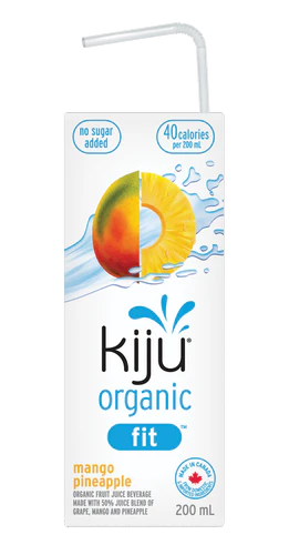 Kiju Organic Fit – Mango Pineapple (32x200ml)