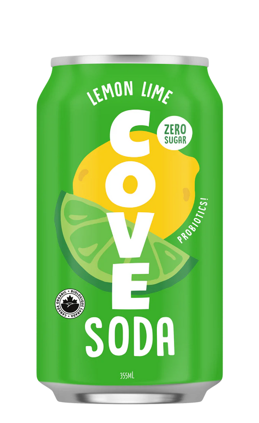 Cove Soda - Lemon Lime (12x355ml)