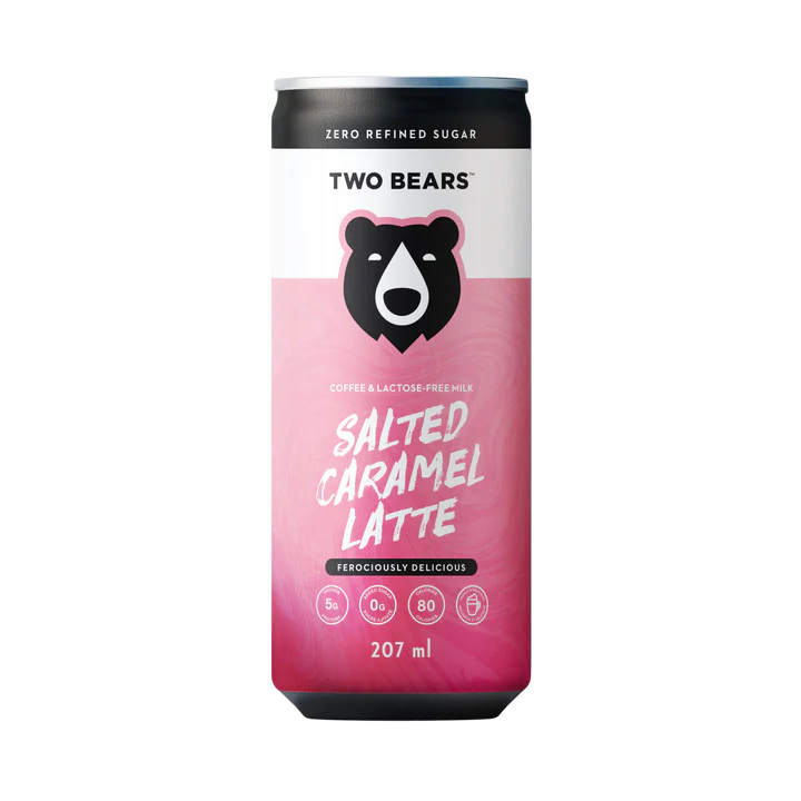 Salted Caramel Dairy Latte – Lactose Free (6x207ml)