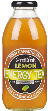 GoodDrink – Lemon Energy Tea (12x473ml)