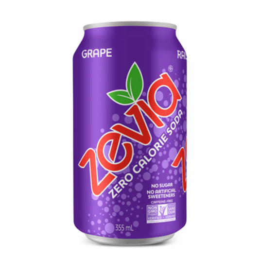 Zevia Soda – Grape (24x355ml)