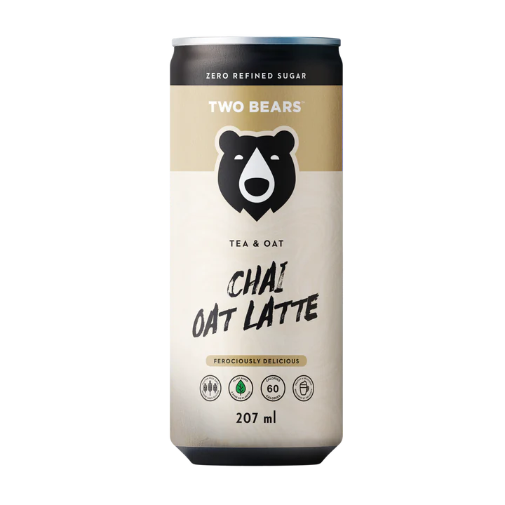 Frothed Chai Tea Oat Milk Latte (6x207ml)