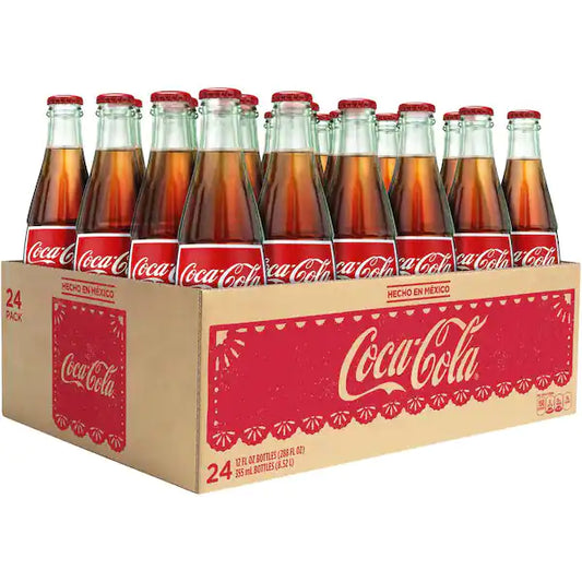 Coca-Cola Mexico Glass Bottle (24x355 mL)