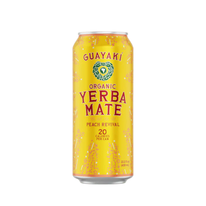 Guayaki Yerba Mate – Peach (12x458ml)