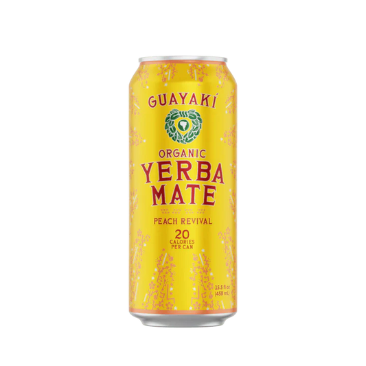 Guayaki Yerba Mate – Peach (12x458ml)