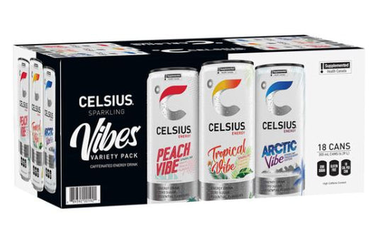 Celsius – Caffeinated Energy Drink Vibes