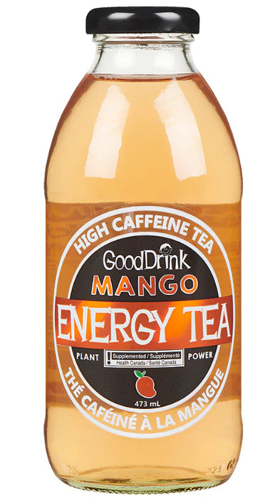 GoodDrink – Mango Energy Tea (12x473ml)